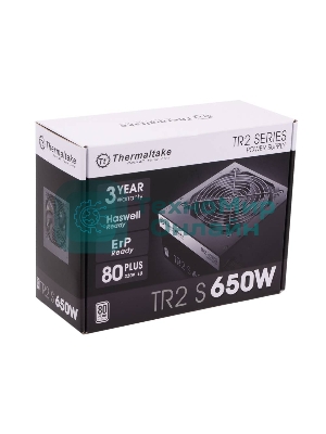 Блок питания Thermaltake TR2 S 650W Retail (PS-TRS-0650NPCWEU-2), 650Вт, 80 PLUS,120мм, черный