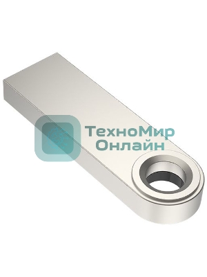 Флешка USB Netac U278 (NT03U278N-016G-20PN), 16Gb, USB 2.0, R/W 50/10, серебристый/черный