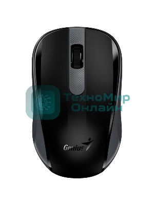 Мышь беспроводная Genius NX-8008S черный, 1200 dpi, радиоканал, USB, кнопки - 3