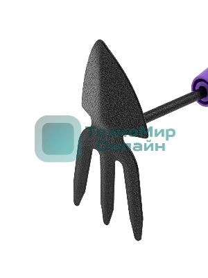 Мотыжка комбинированная Palisad 75х260 мм, стальная, обрезиненная эргономичная рукоятка, ERA