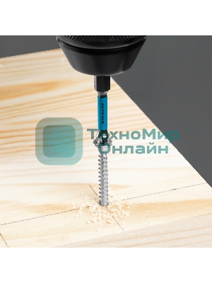 Набор бит торсионных Gross PH2x50 мм, для ударных шуруповертов, 5 шт.