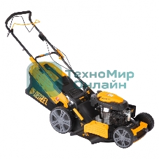 Газонокосилка бензиновая GLD-520SP, 196 куб.см., шир. 52 см,привод,7 уров.,травосб. 60 л Denzel