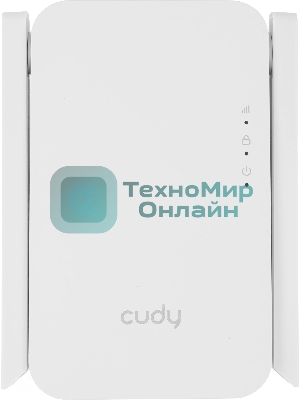 Повторитель беспроводного сигнала Cudy RE1800 AX1800 10/100/1000BASE-TX/Wi-Fi белый