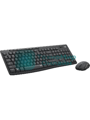 Комплект клавиатура+мышь Logitech MK295 беспроводной, USB, чёрный