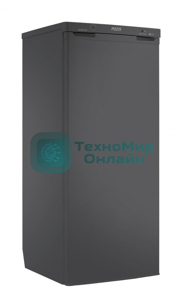 Морозильная камера Pozis FV-115, графитовый, 111 л, 6 ящиков