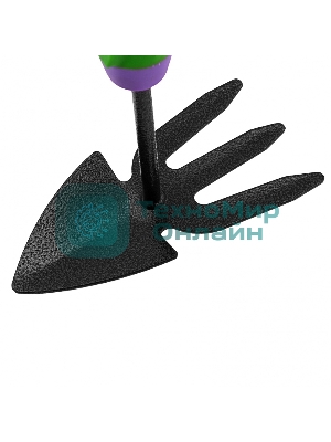 Мотыжка комбинированная Palisad 75х260 мм, стальная, обрезиненная эргономичная рукоятка, ERA