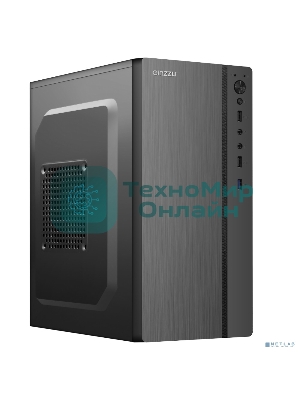 Компьютерный корпус Ginzzu B200 1хUSB 3.0,2хUSB 2.0,AU w/o PSU