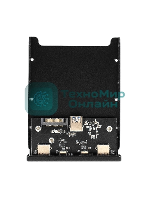 Планка USB на переднюю панель ExeGate U3H-622, 3,5