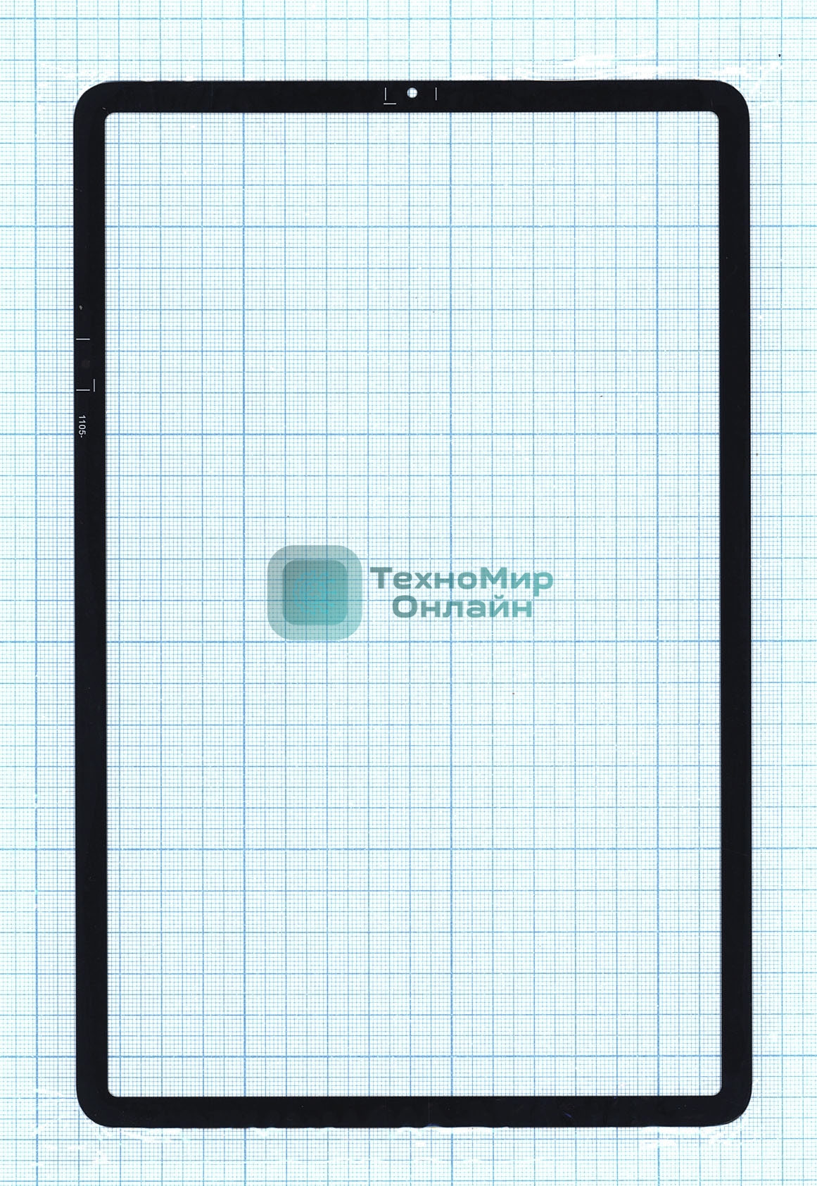 Стекло для Xiaomi MiPad 5 черное
