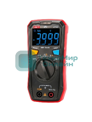 Мультиметр UNI-T UT123, 600В, 20МОм, карманный (0511237)