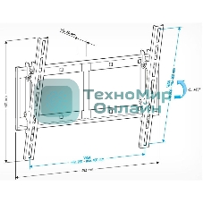 Кронштейн для телевизора Holder LCD-T4609 черный 32