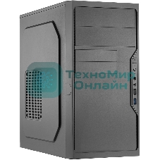 Компьютерный корпус с блоком питания 450Вт. Case Foxline FL-733, mATX