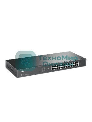 Коммутатор сетевой TP-Link SMB TL-SF1024 Коммутатор 24-port 10/100M Switch, 1U 19-inch rack-mountable steel case