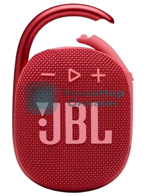 Портативная акустика JBL CLIP 4, красный
