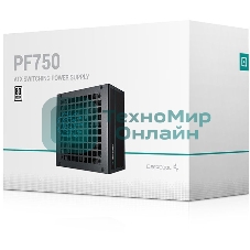 Блок питания Deepcool/GamerStorm PF750, 750Вт, 80 PLUS, 120мм, черный