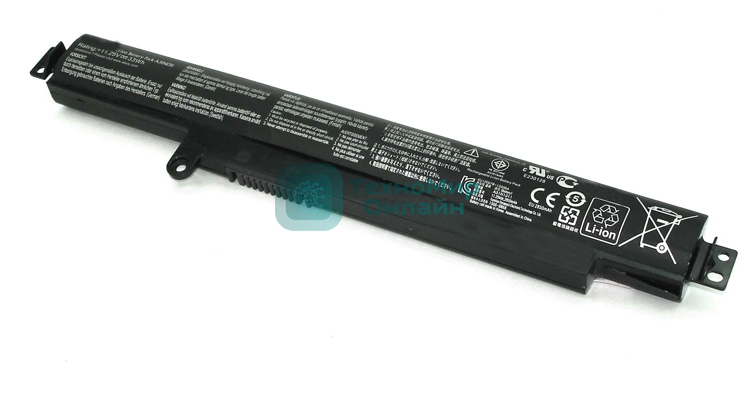 Аккумуляторная батарея для ноутбука Asus VivoBook F102BA X102BA33Wh черный Orig