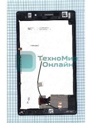 Модуль (матрица + тачскрин) для Asus ZenPad 7.0 Z370 белый с рамкой