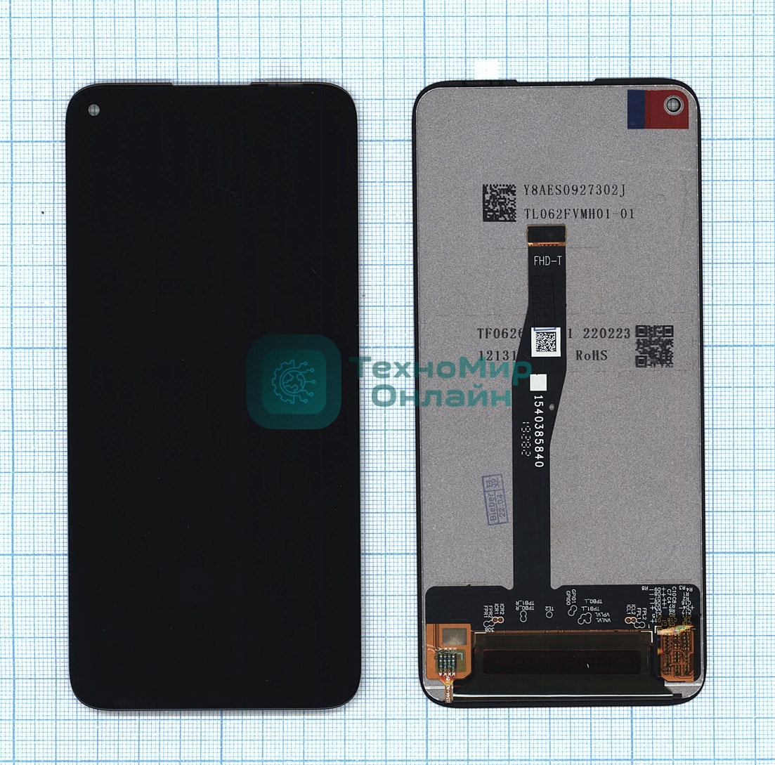 Дисплей для Huawei Nova 5i Pro/Mate 30 Lite черный