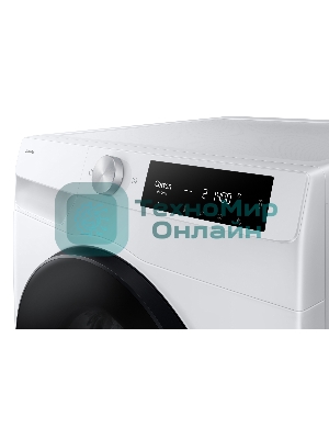 Стирально-сушильная машина Samsung WD11DG6B85BELP белый, загрузка фронтальная 11 кг, 1400 об/мин, класс: A