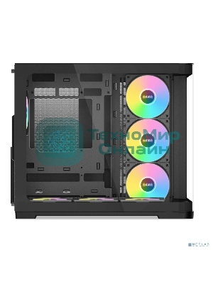 Корпус SAMA V60, Midi-Tower, чёрный, 7 x 120 мм
