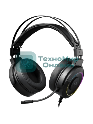 Гарнитура Redragon Lamia 2 чёрный, проводная, USB, подсветка