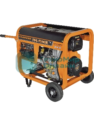 Генератор Carver PPG-7000DE, 6.3 кВт
