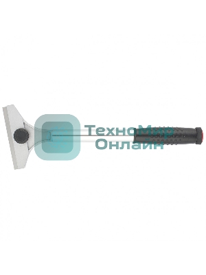 Скребок Matrix, 100 мм, фиксированное лезвие удл. металлическая обрезиненная ручка MASTER