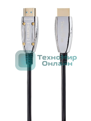 Кабель Активный оптический кабель HDMI 19M/M,ver. 2.1, 8K@60 Hz 15m Telecom <TCG2120-15M>