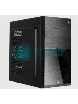 Компьютерный корпус Aerocool/Formula Cs-105, mATX, без БП, 187x361x355мм (ШxГxВ), USB 3.0 x1, USB 2.0 x1, металл 0,5мм, 120-мм вентилятор в комплекте, черный