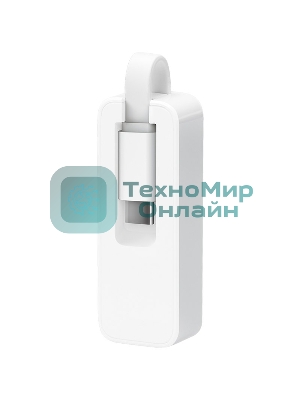 Сетевой адаптер TP-Link UE300C USB Type-C to RJ45 Gigabit Ethernet Network Adapter, USB 3.0 port, 10/100/1000 RJ45 port, Foldable,Portable and Lightweight design, Plug and Play