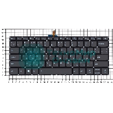 Клавиатура для ноутбука Lenovo Ideapad S145-14API черная с подсветкой