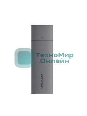 Корпус для SSD Vention USB 3.1 Gen 2-C M.2 NVMe Серый