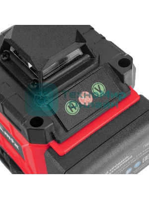 Лазерный уровень м-призм. MTX ML 360-4 Basic SET, 30 м, зеленый луч, акк. Li 3000 мА·ч, сумка