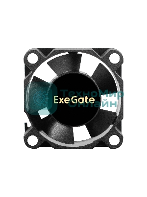 Вентилятор 5В DC ExeGate EX03010S2P-5 (30x30x10 мм, Sleeve bearing (подшипник скольжения), 2pin, 9000RPM, 25dBA)