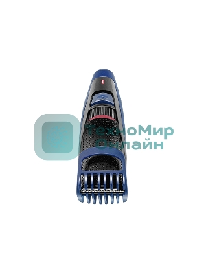 Машинка для стрижки Centek CT-2104 черный/синий DC мотор, аккумулятор, до 50 мин., USB зарядка