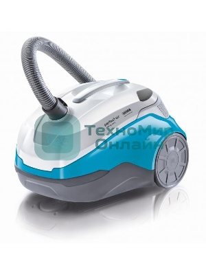 Пылесос Thomas AQUA-BOX Perfect Air Allergy Pure белый/синий, 1700 Вт, уборка сухая/сбор жидкости, пылесборник контейнер 2.6 л