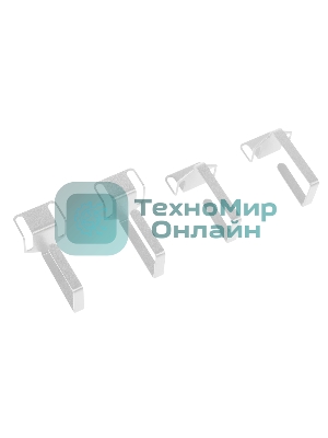 Органайзер кабельный одинарный изгонутый