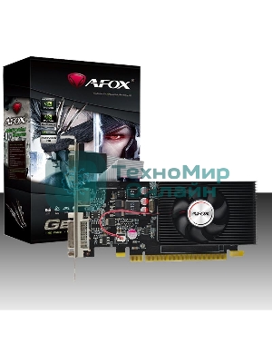 Видеокарта AFOX Geforce GT730 4Gb DDR3 128Bit DVI HDMI VGA LP Single Fan