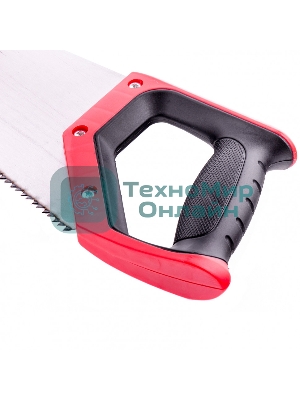 Ножовка по дереву Matrix, 400 мм,зуб 2D,каленый крупный зуб 5-6 TPI,двухкомп.рук-ка