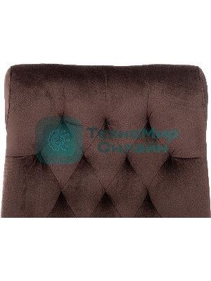 Кресло Бюрократ T-9928SL Fabric Italia 6 коричневый, ткань