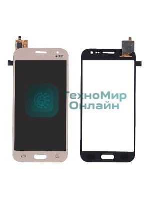 Сенсорное стекло (тачскрин) для Samsung Galaxy J2 SM-J200, золотое