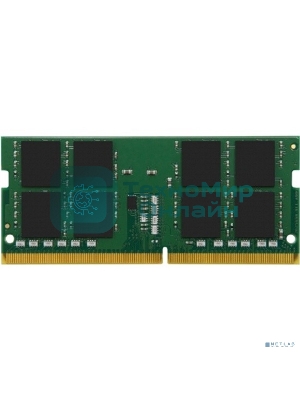 Оперативная память Kingston ValueRAM, DDR4, 32GB (1x32GB), 3200MHz, CL22, SO-DIMM