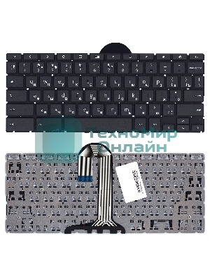 Клавиатура для ноутбука HP Chromebook 11 G7 G8 черная