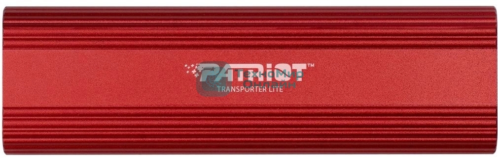 Внешний SSD Patriot Transporter Lite, 2TB, USB 3.2 Gen 2 Type-C, R/W 1000/1000, красный