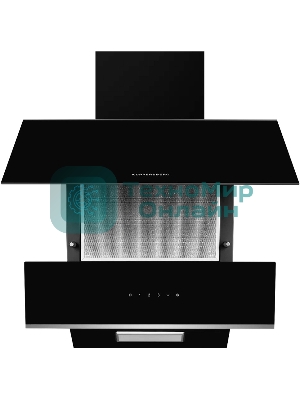 Вытяжка наклонная Kuppersberg F 600 BX, черный/нержавеющая сталь, 60 см, 850 куб. м/ч, 46 дБ