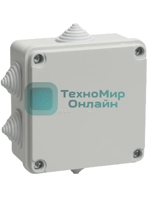 Коробка распаячная ОП 100х100х50 IP55 KM41234 IEK UKO11-100-100-050-K41-55