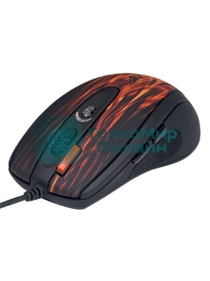 Мышь проводная A4Tech XL-750BK черный/красный, 3600 dpi, USB, кнопки - 7