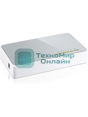 Коммутатор TP-Link SOHO TL-SF1008D Коммутатор 8-port 10/100M mini Desktop Switch, 8 10/100M RJ45 ports, Plastic case