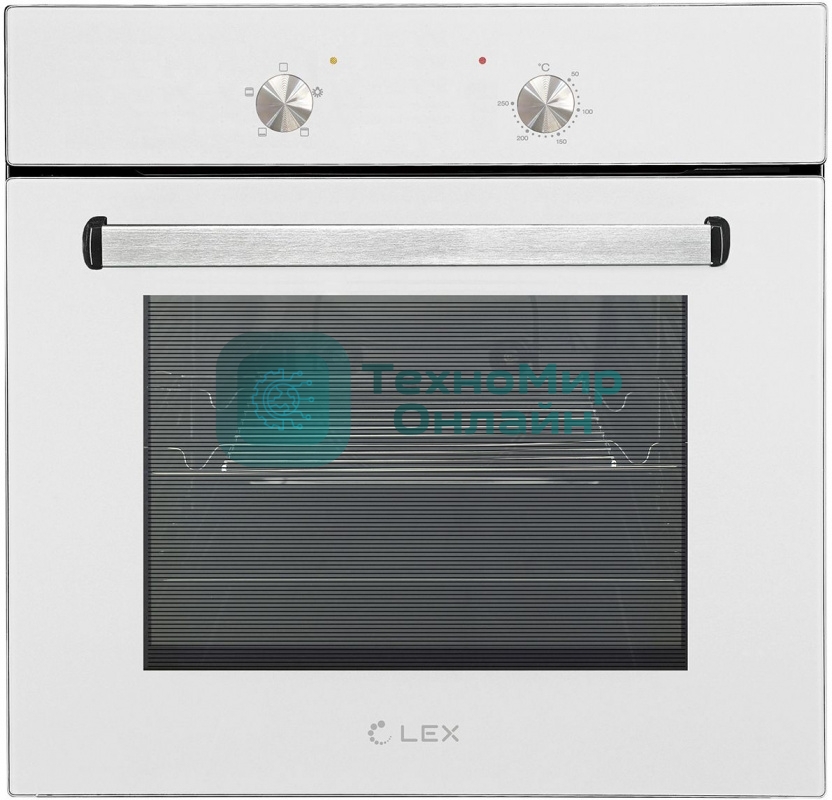 Духовой шкаф электрический LEX EDM 040 WH белый, встраиваемый