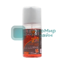 KT-200DUO Набор Konoos для ЖК-экранов (спрей 200 мл + салфетка), с силиконом, двухкомпонентный